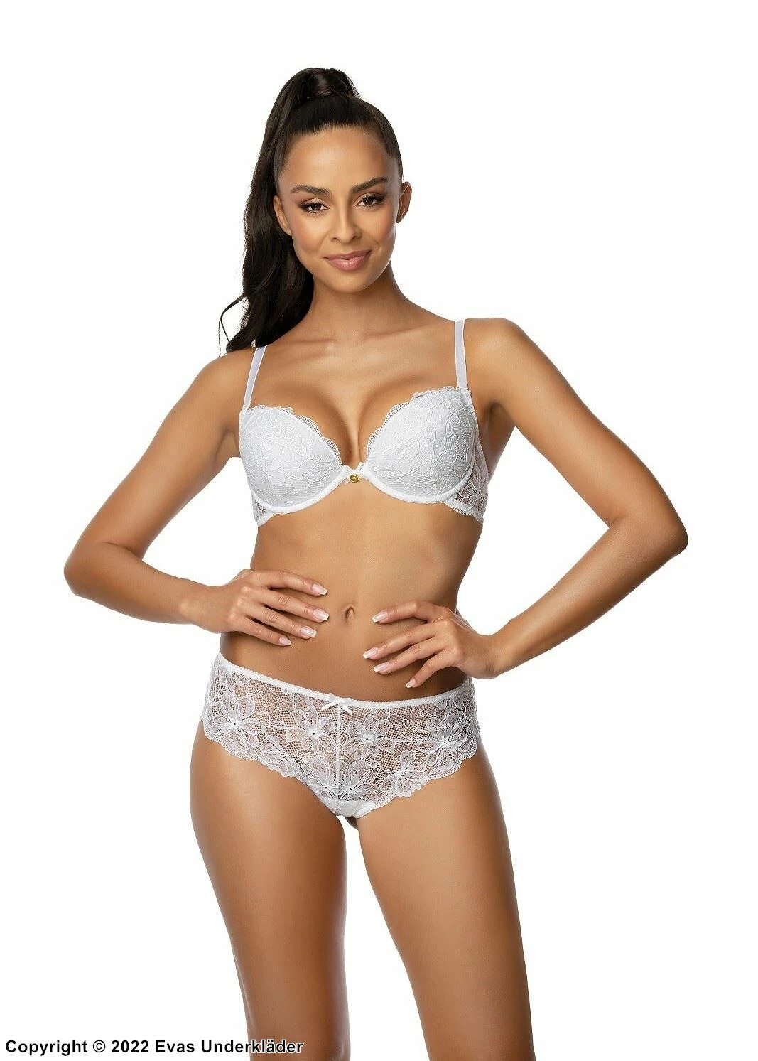Beautiful Push-up Bra, Lace Cups 2 Beautiful Push-up Bra, Lace Cups - Image 2