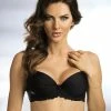 Push-up Bra, Lace Details, Wrinkled Microfiber