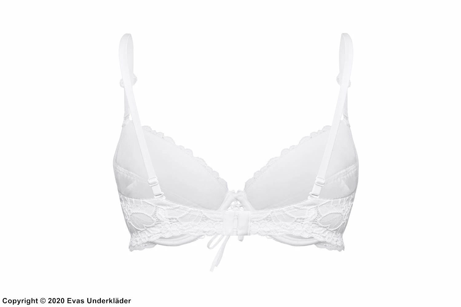 Romantic Push-up Bra, Lacing, Lace Cups, A To D-cup 10 Romantic Push-up Bra, Lacing, Lace Cups, A To D-cup - Image 10
