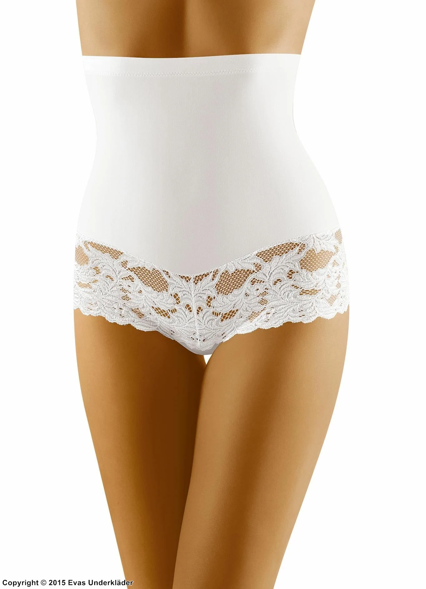 Shaping Panties, Lace Inlay, Very High Waist 4 Shaping Panties, Lace Inlay, Very High Waist - Image 4