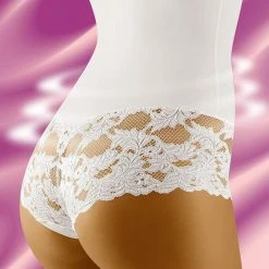 Shaping Panties, Lace Inlay, Very High Waist