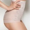Shapewear Maxi Briefs, Belly And Hips Control, Flowers