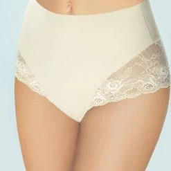 Beautiful Maxi Briefs, Lace Panel, Light Shaping Effect 11 Beautiful Maxi Briefs, Lace Panel, Light Shaping Effect -EVA’s INTIMATES Shop shaping panty 230 el virginia 5B55D 5Bfullsize5D