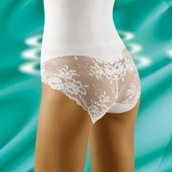 Shaping Briefs, Lace Panel, Very High Waist