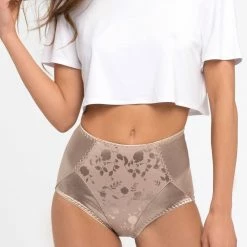 Shaping Briefs, Waist And Belly Control, Flowers -EVA’s  INTIMATES Shop shaping panty 248 bl 104 5B35D 5Bfullsize5D