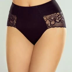 Beautiful Shaping Panties, Smooth Microfiber, Openwork Lace, Belly Control, Flowers -EVA’s  INTIMATES Shop shaping panty 253 el vita 5B25D 5Bfullsize5D