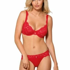 Soft Cup Bra, Luxurious Lace, Small Rhinestones -EVA’s  INTIMATES Shop soft bra 100 ro newia soft 5B75D 5Bfullsize5D