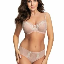 Soft Cup Bra, Embroidery, Mesh Overlay -EVA’s  INTIMATES Shop soft bra 108 go k689 blanche 5B15D 5Bfullsize5D