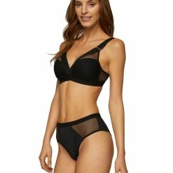 Sports Bra, Wide Shoulder Straps, Mesh Overlay -EVA’s  INTIMATES Shop soft bra 109 ki 748 lara 5B55D 5Bfullsize5D