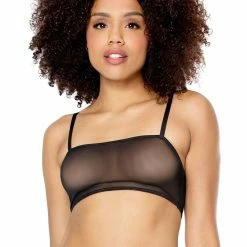 Seductive Bralette, Sheer Mesh, Without Pattern