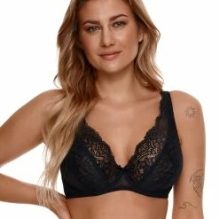 Soft Cup Bra, Floral Lace, Triangle Cups, A To H-cup -EVA’s  INTIMATES Shop soft bra 113 lo 149 5B65D 5Bfullsize5D