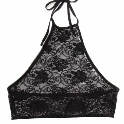 Crop Top, Stretch Lace, Halterneck -EVA’s  INTIMATES Shop soft bra 89 ce 372 5B45D 5Bfullsize5D