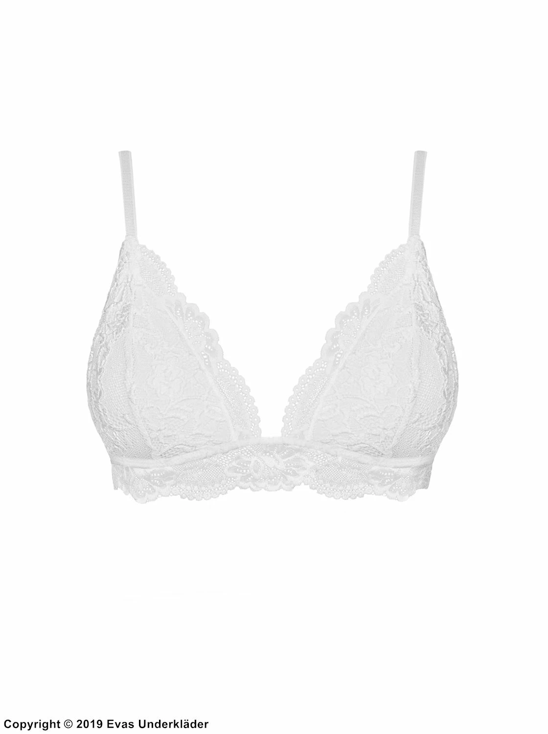 Seductive Bralette, Lace, Triangle Cups 5 Seductive Bralette, Lace, Triangle Cups - Image 5