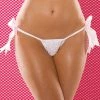 Seductive Thong, Ruffles, Big Bow, Open Crotch