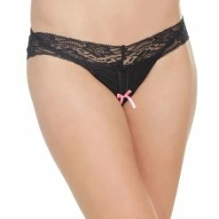 Romantic Thong, Stretch Lace, Open Crotch, Plus Size -EVA’s  INTIMATES Shop thong 1991 ce 138 5B65D 5Bfullsize5D