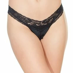 Romantic Thong, Stretch Lace, Open Crotch -EVA’s  INTIMATES Shop thong 2467 ce 3736 5B35D 5Bfullsize5D