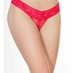 Romantic Thong, Stretch Lace, Open Crotch -EVA’s  INTIMATES Shop thong 2467 ce 3736 5B55D 5Bfullsize5D