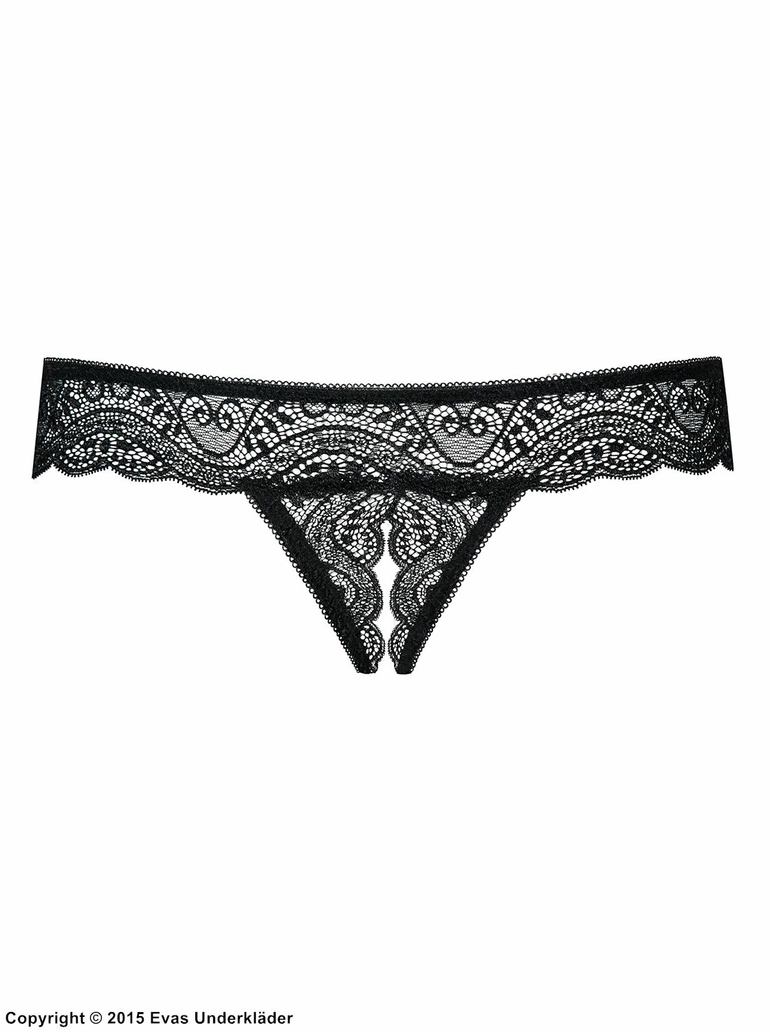 Sexy Thong, Soft Lace, Open Crotch 4 Sexy Thong, Soft Lace, Open Crotch - Image 4