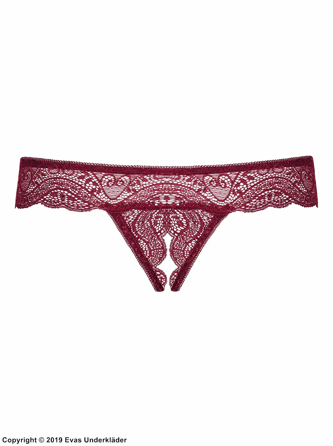 Sexy Thong, Soft Lace, Open Crotch 6 Sexy Thong, Soft Lace, Open Crotch - Image 6