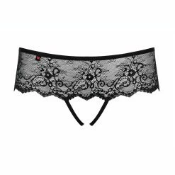 Seductive Thong, Lace, Open Crotch -EVA’s  INTIMATES Shop thong 2758 ob merossa panties crotchless 5B25D 5Bfullsize5D