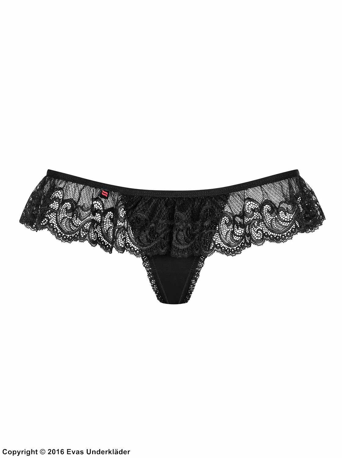 Seductive Thong, Lace Ruffles 3 Seductive Thong, Lace Ruffles - Image 3