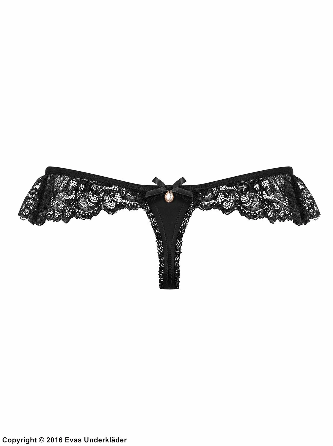 Seductive Thong, Lace Ruffles 4 Seductive Thong, Lace Ruffles - Image 4