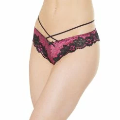 Beautiful Thong, Floral Lace, Crossing Straps -EVA’s  INTIMATES Shop thong 2886 ce 376 5B55D 5Bfullsize5D