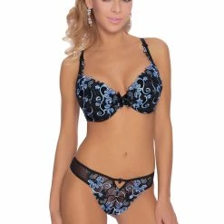 Thong, Mesh, Embroidery, Flowers 13 Thong, Mesh, Embroidery, Flowers -EVA’s INTIMATES Shop thong panty in contrasting embroidery ro florence string 5B55D 5Bfullsize5D