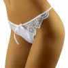 Beautiful Thong, Embroidery, Sheer Inlays