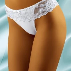 Elegant Panties, Lace Overlay -EVA’s  INTIMATES Shop thong panty with lace waistband 7 wo karioka 5B35D 5Bfullsize5D
