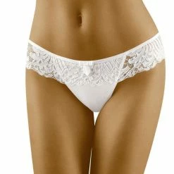 Elegant Panties, Lace Overlay -EVA’s  INTIMATES Shop thong panty with lace waistband 7 wo karioka 5B45D 5Bfullsize5D